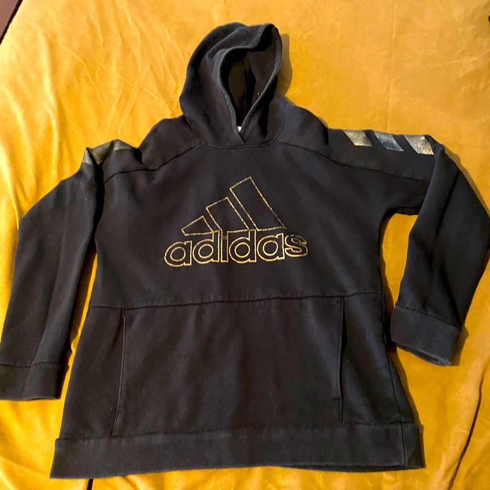 Adidas black hoodie, XL (18/20)